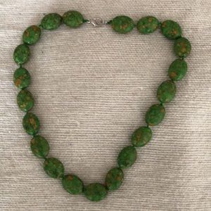TibΓ©tain Turquoise necklace -sea green